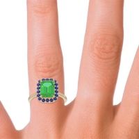 Halo Octagon Dasi Ring