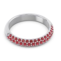 Half Eternity Pave Kalmasa Band