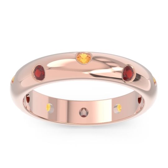Modern Flush Omkara Ring