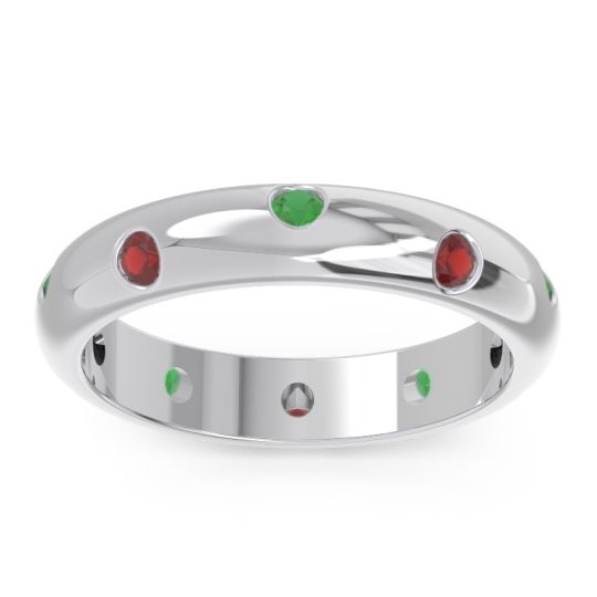 Modern Flush Omkara Ring