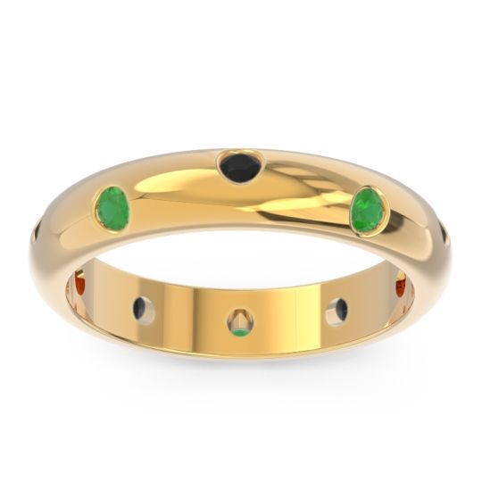 Modern Flush Omkara Ring