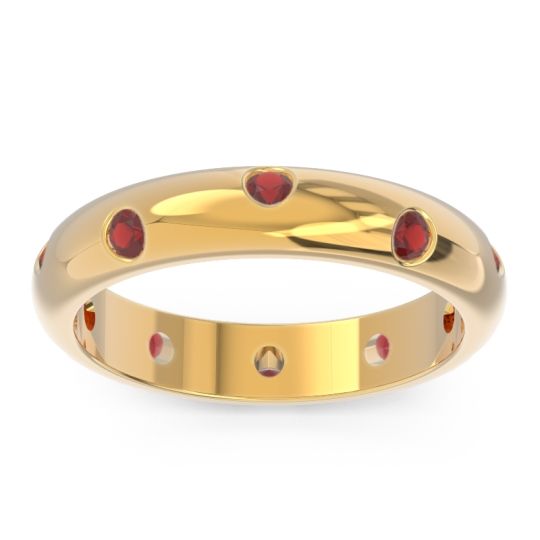 Modern Flush Omkara Ring