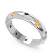 Modern Flush Omkara Ring