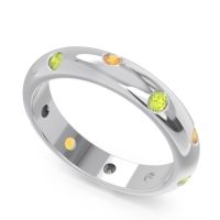 Modern Flush Omkara Ring