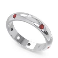 Modern Flush Omkara Ring