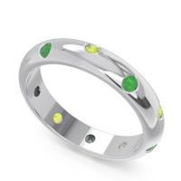 Modern Flush Omkara Ring