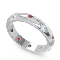 Modern Flush Omkara Ring