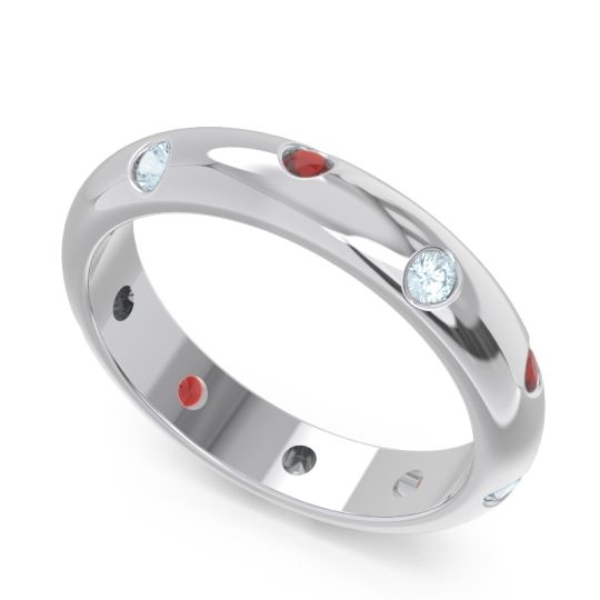 Modern Flush Omkara Ring