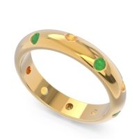 Modern Flush Omkara Ring