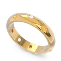 Modern Flush Omkara Ring