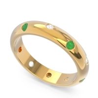 Modern Flush Omkara Ring