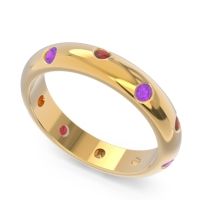Modern Flush Omkara Ring