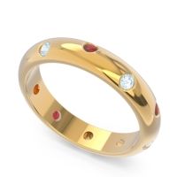 Modern Flush Omkara Ring