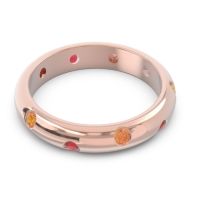 Modern Flush Omkara Ring