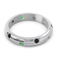 Modern Flush Omkara Ring