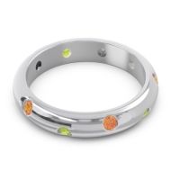 Modern Flush Omkara Ring