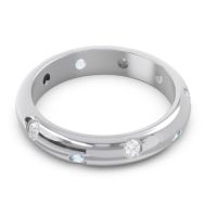 Modern Flush Omkara Ring