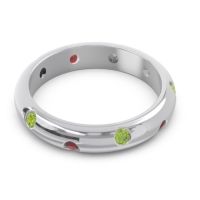 Modern Flush Omkara Ring