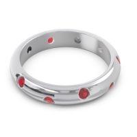 Modern Flush Omkara Ring
