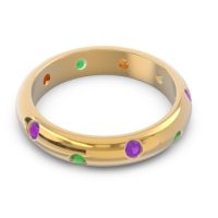 Modern Flush Omkara Ring
