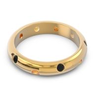 Modern Flush Omkara Ring