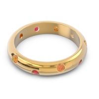 Modern Flush Omkara Ring