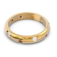 Modern Flush Omkara Ring