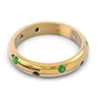 Modern Flush Omkara Ring