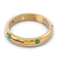 Modern Flush Omkara Ring