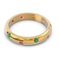 Modern Flush Omkara Ring