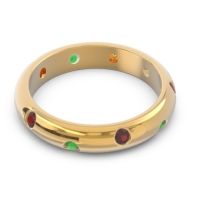 Modern Flush Omkara Ring
