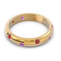 Modern Flush Omkara Ring