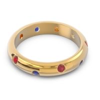 Modern Flush Omkara Ring