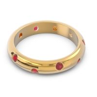 Modern Flush Omkara Ring