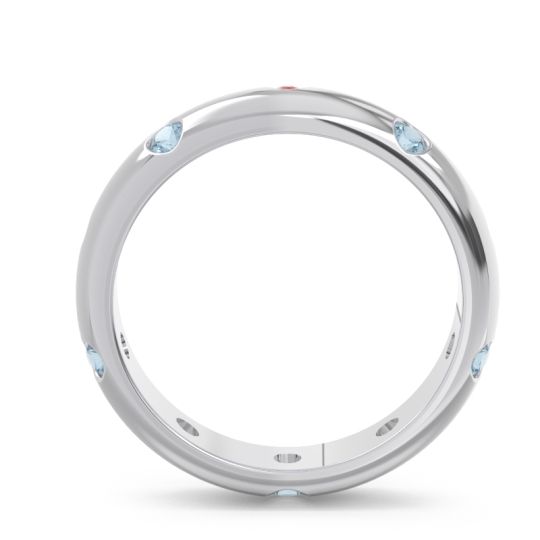 Modern Flush Omkara Ring