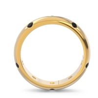 Modern Flush Omkara Ring