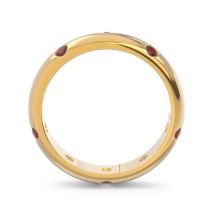 Modern Flush Omkara Ring