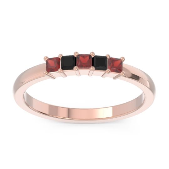 Pave Princess Cut Rajji Band