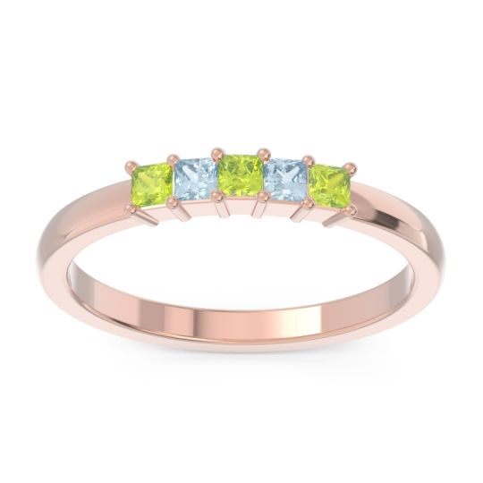 Pave Princess Cut Rajji Band