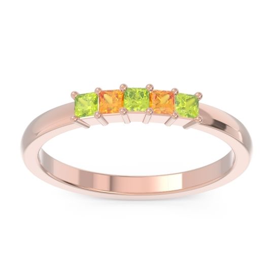 Pave Princess Cut Rajji Band