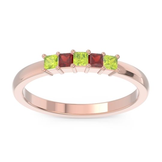 Pave Princess Cut Rajji Band