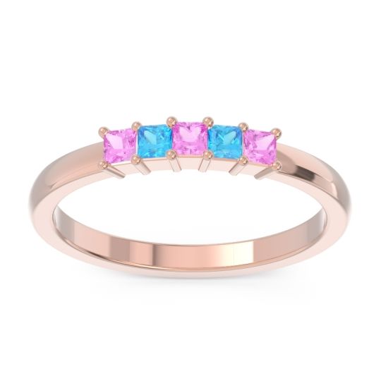 Pave Princess Cut Rajji Band