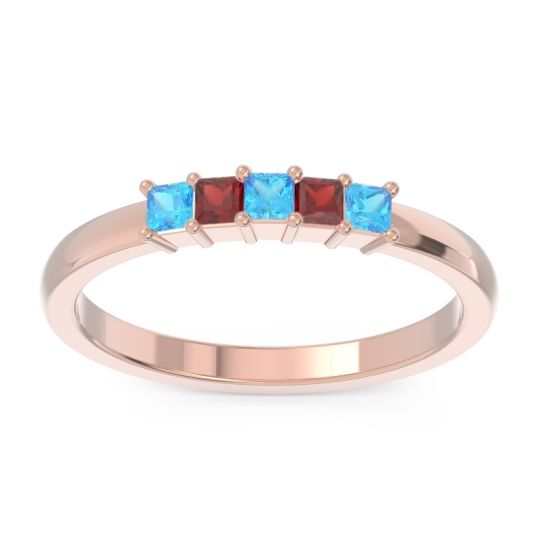 Pave Princess Cut Rajji Band