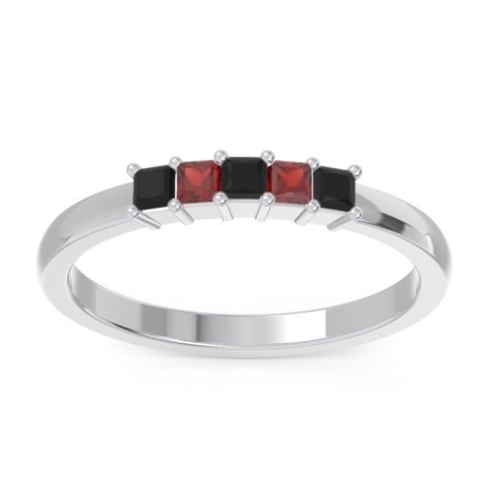 Pave Princess Cut Rajji Band