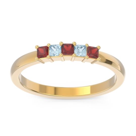 Pave Princess Cut Rajji Band