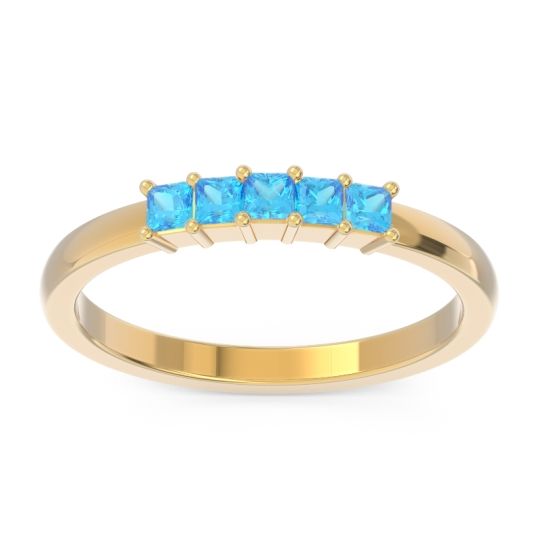 Pave Princess Cut Rajji Band