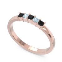 Pave Princess Cut Rajji Band