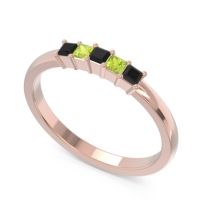 Pave Princess Cut Rajji Band