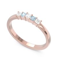 Pave Princess Cut Rajji Band