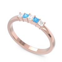 Pave Princess Cut Rajji Band